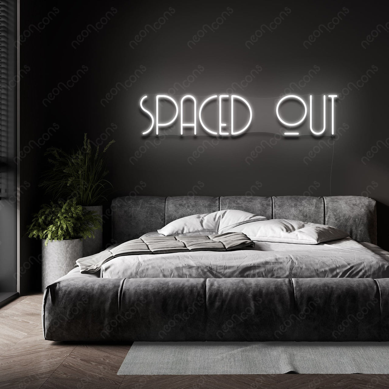 "Spaced Out" LED Neon