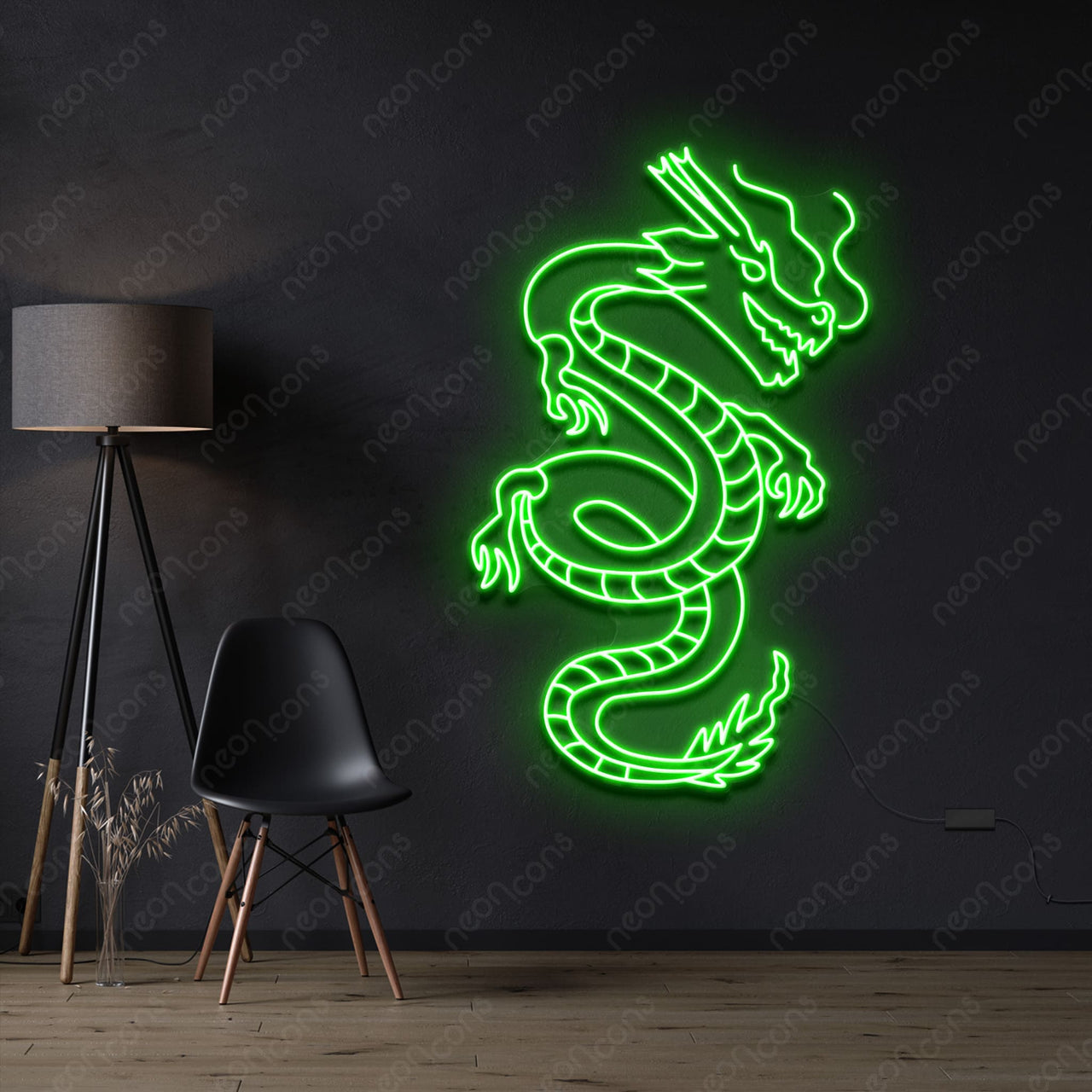 "Blood of The Dragons" Neon Sign by Neon Icons
