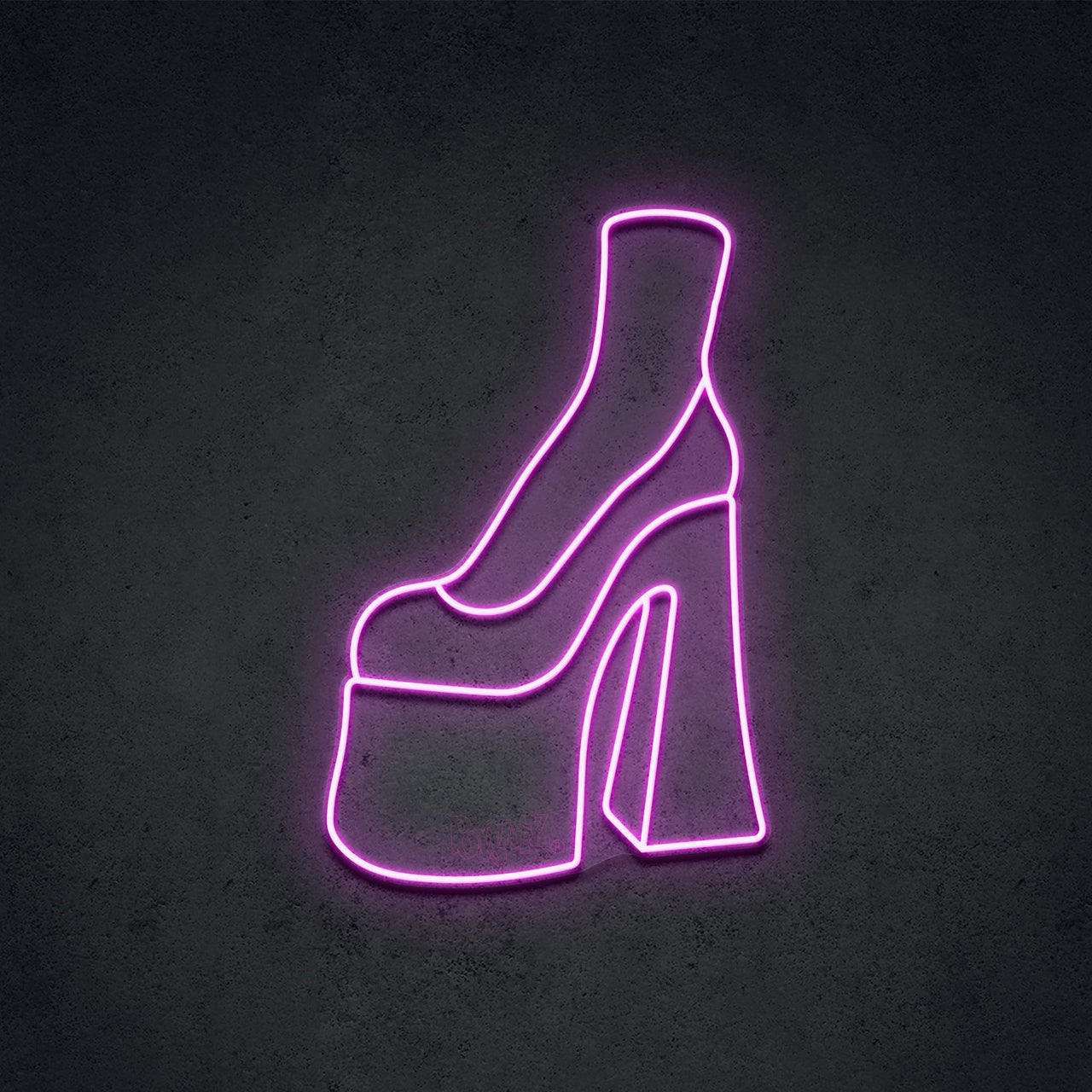 "Bratz Platform Boot" LED Neon 45cm (1.5ft) / Pink / LED Neon by Bratz