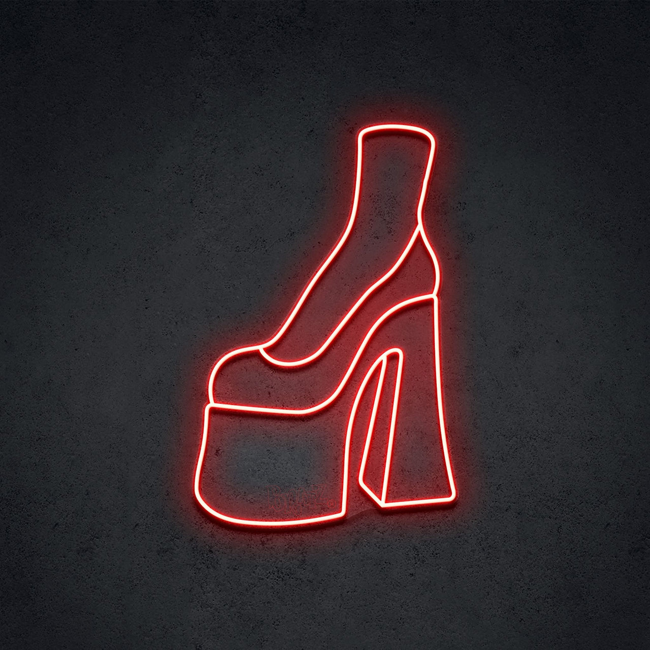 "Bratz Platform Boot" LED Neon 45cm (1.5ft) / Red / LED Neon by Bratz