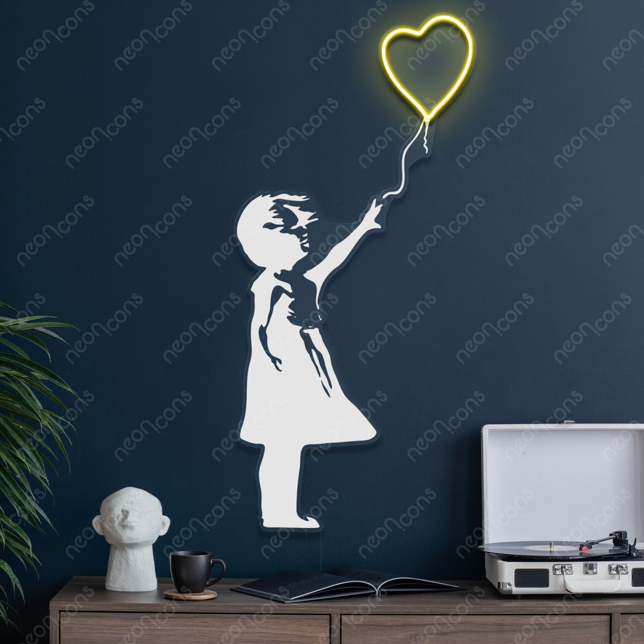 "Don't Let Go" LED Neon x Print by Neon Icons