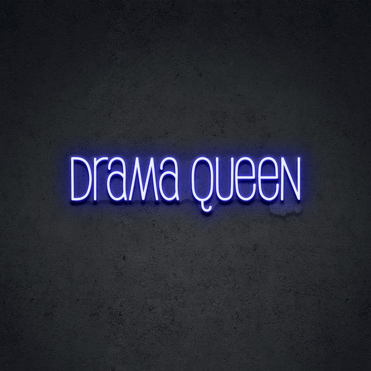 "Drama Queen by Bratz" LED Neon 60cm (2ft) / Blue / LED Neon by Bratz