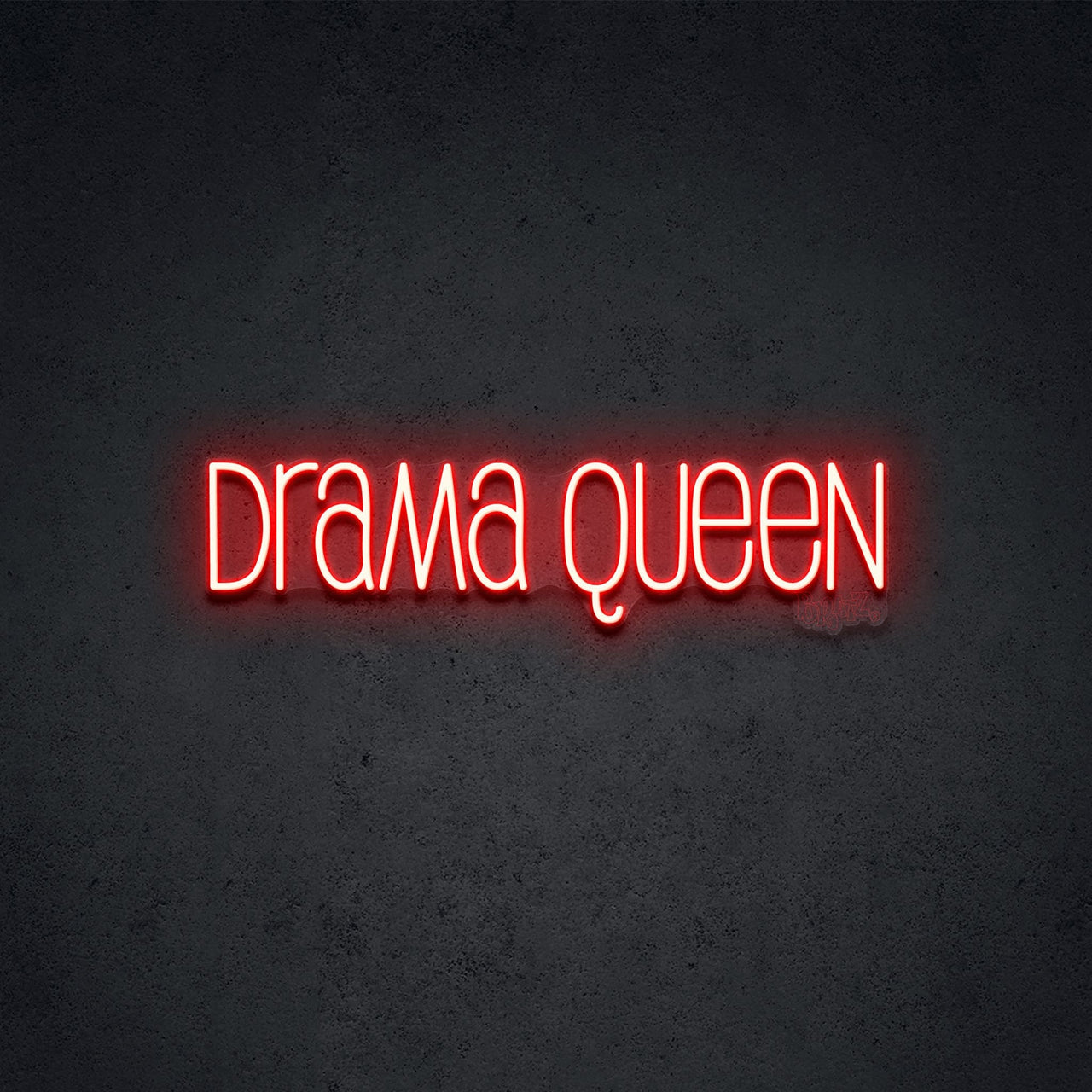 "Drama Queen by Bratz" LED Neon 60cm (2ft) / Red / LED Neon by Bratz