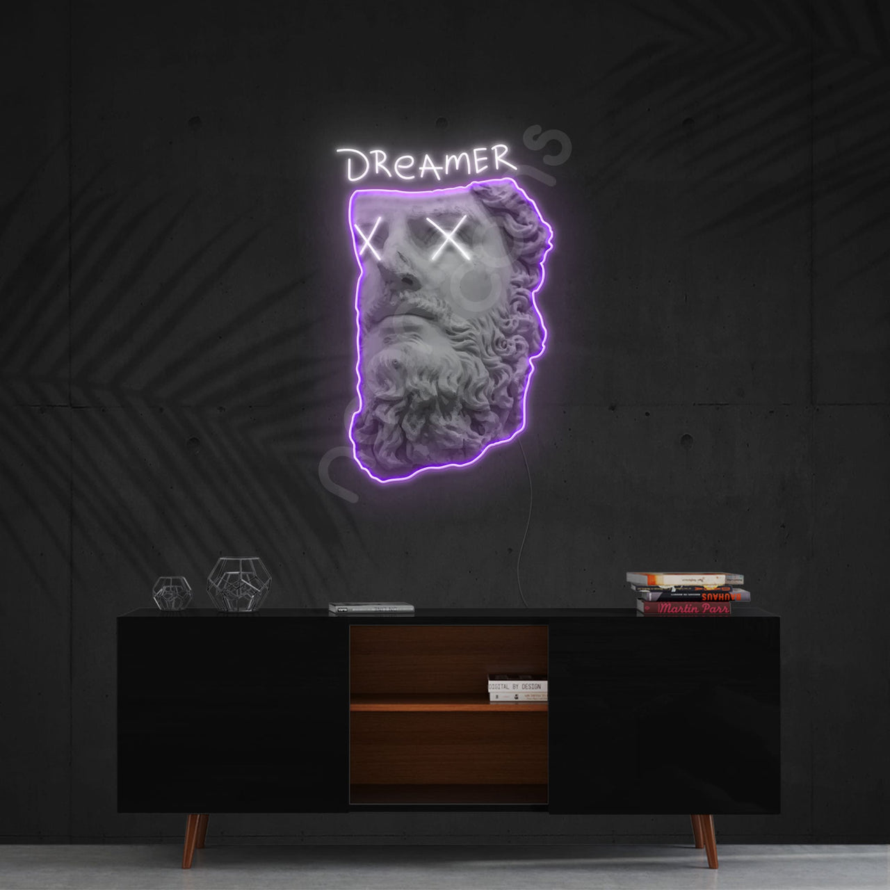"Dreamer" Neon x Acrylic Artwork by Neon Icons