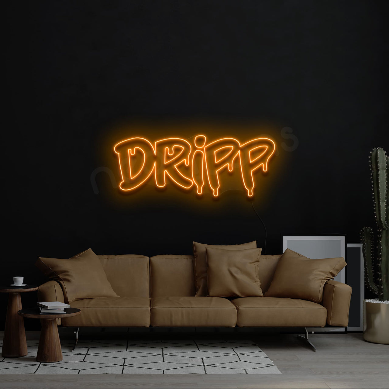 "Dripp" Neon Sign by Neon Icons