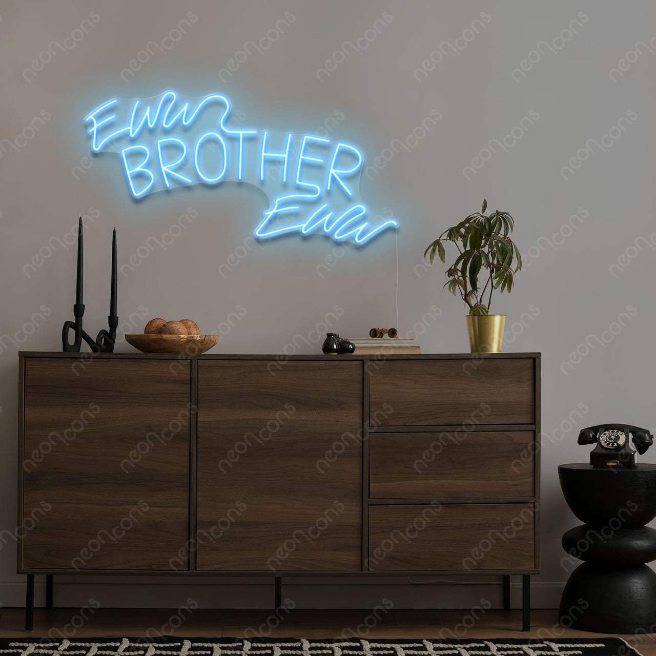 "Eww Brother Eww" LED Neon by Neon Icons