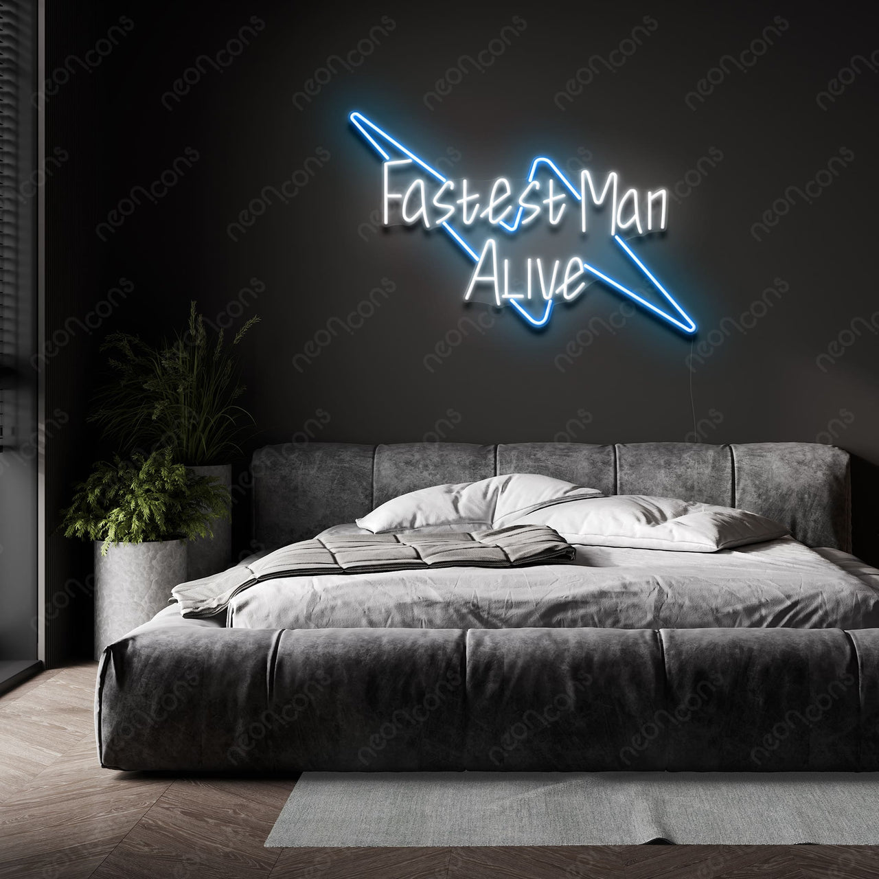 "Fastest Man Alive" Neon Sign by Neon Icons