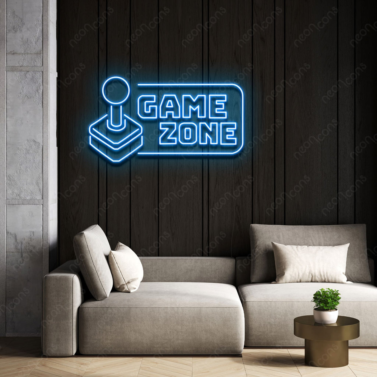 "Game Zone" LED Neon by Neon Icons