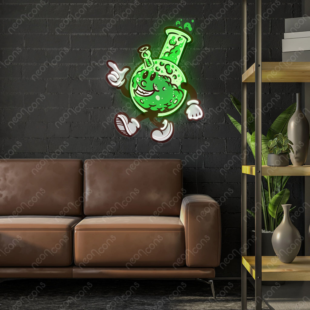 "Giddy High" LED Neon x Print by Neon Icons