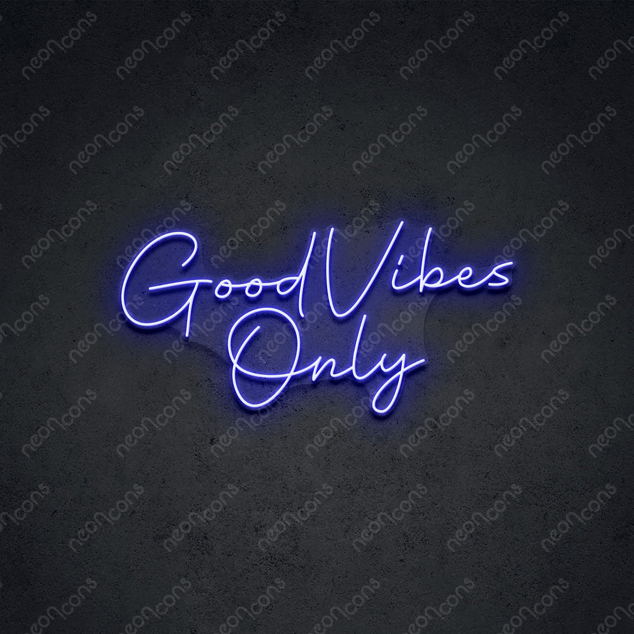 "Good Vibes Only" LED Neon Sign by Neon Icons