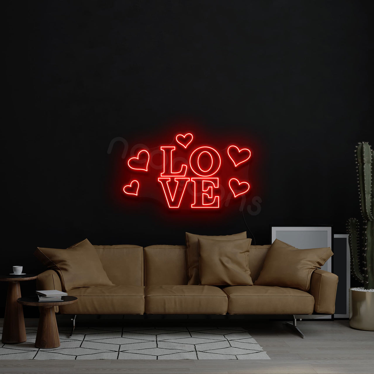 "Heartfelt Glow" Neon Signs by Neon Icons