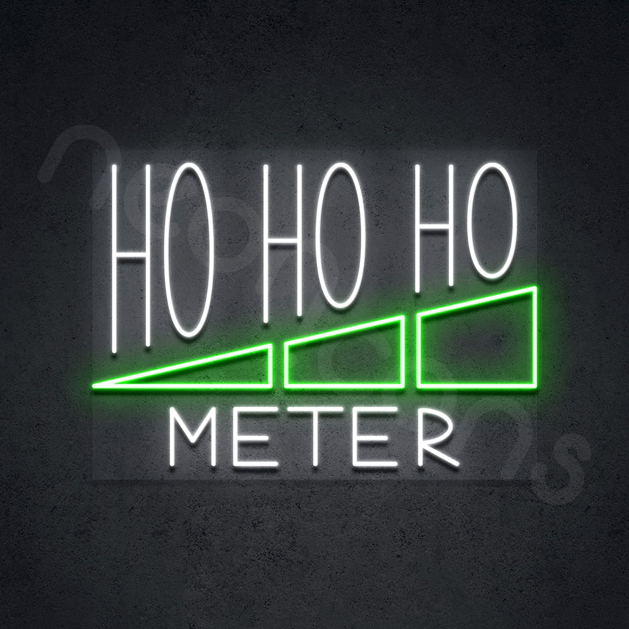 "Ho Ho Ho" Neon Sign by Neon Icons
