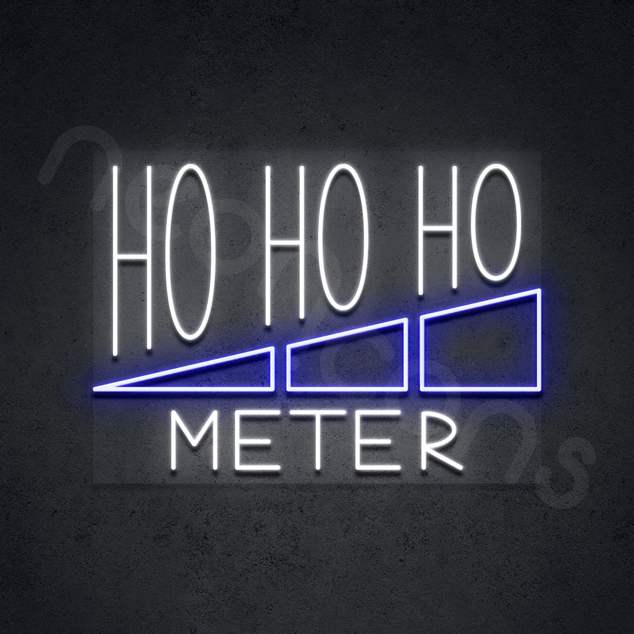 "Ho Ho Ho" Neon Sign by Neon Icons