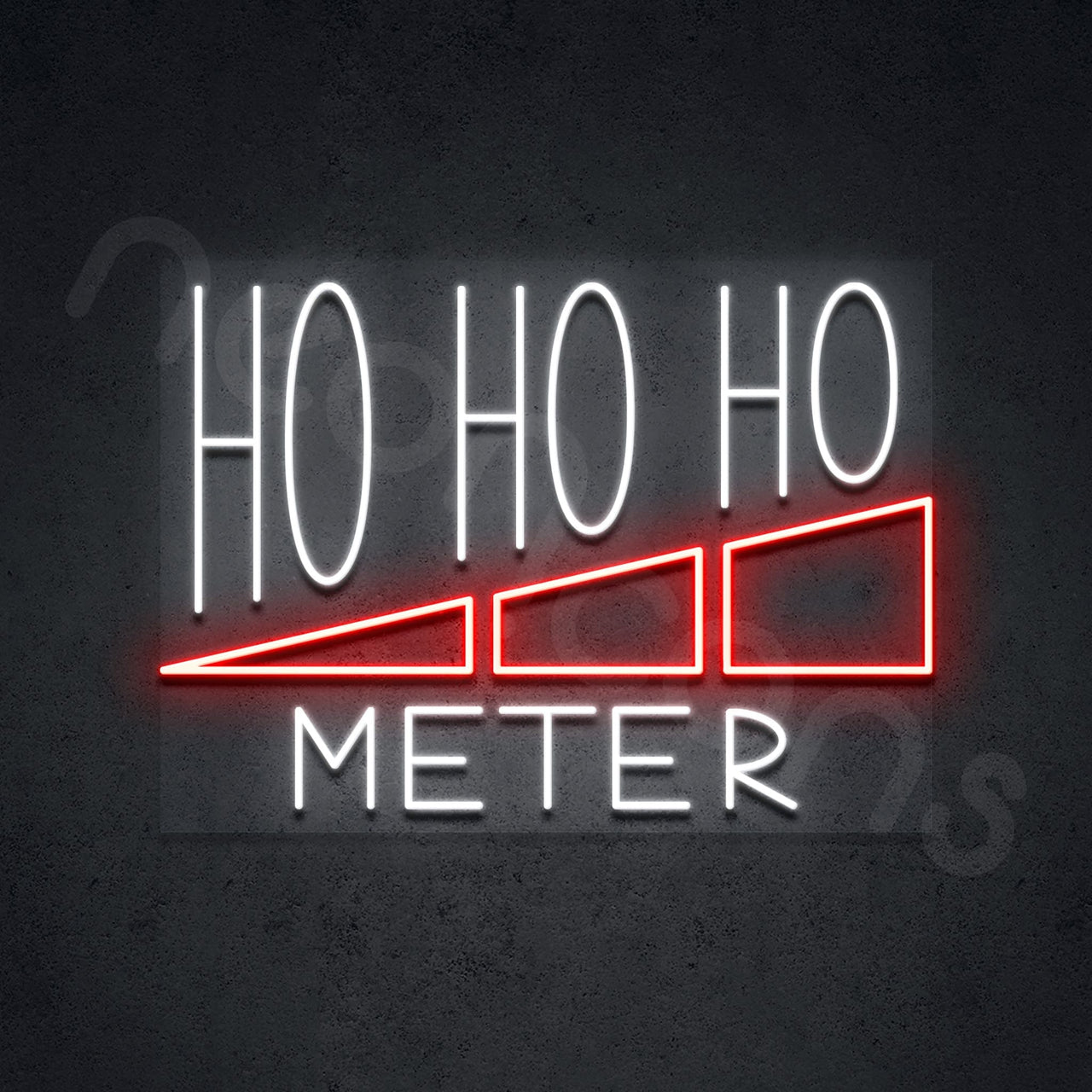 "Ho Ho Ho" Neon Sign by Neon Icons