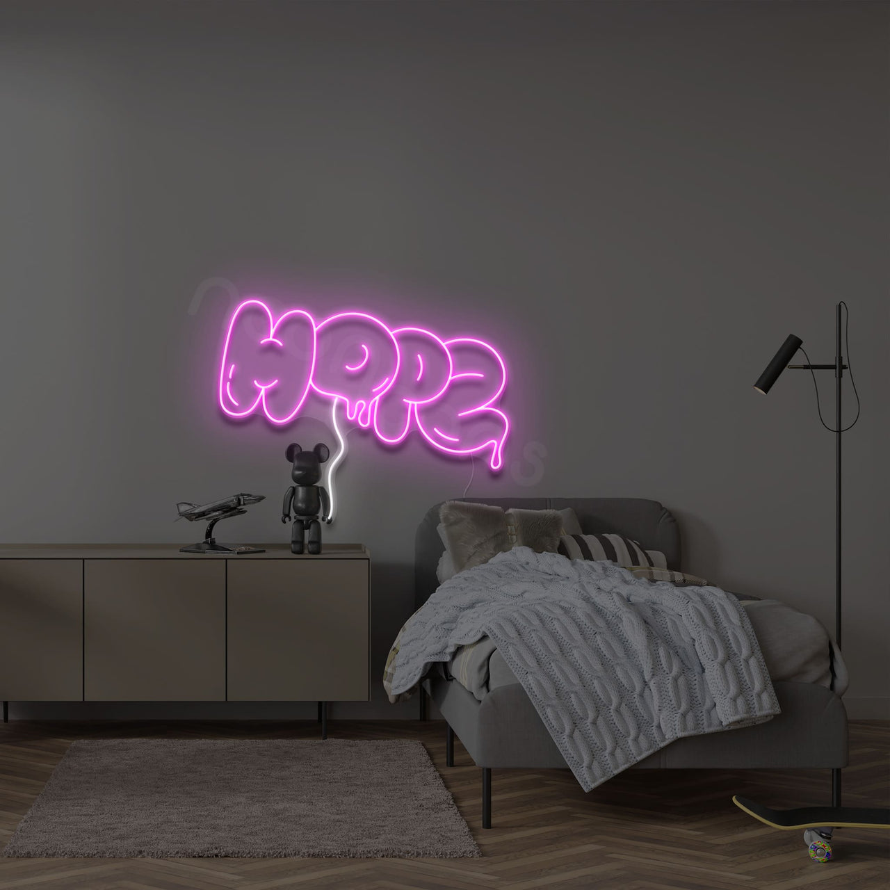 "Hope" Neon Sign by Neon Icons