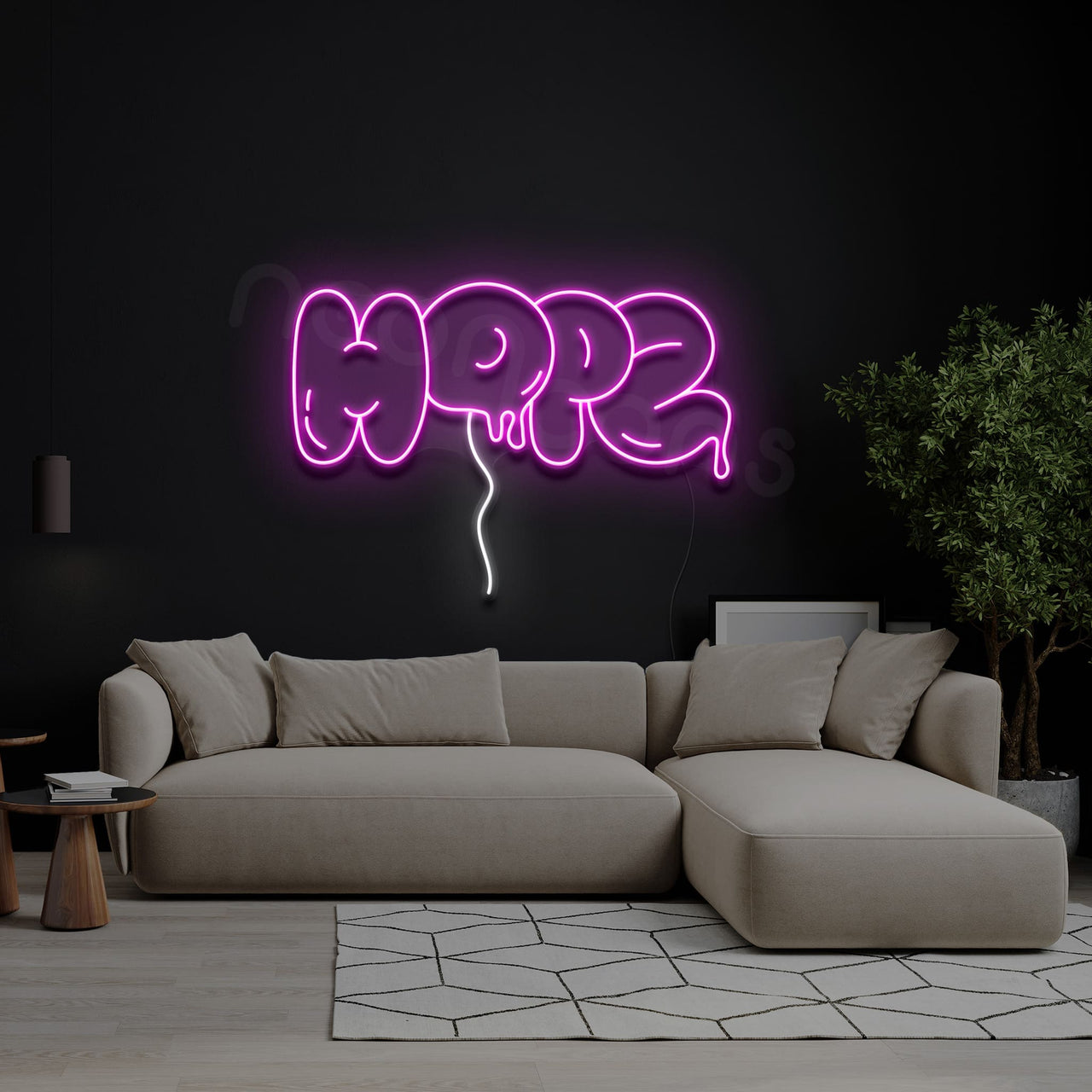 "Hope" Neon Sign by Neon Icons