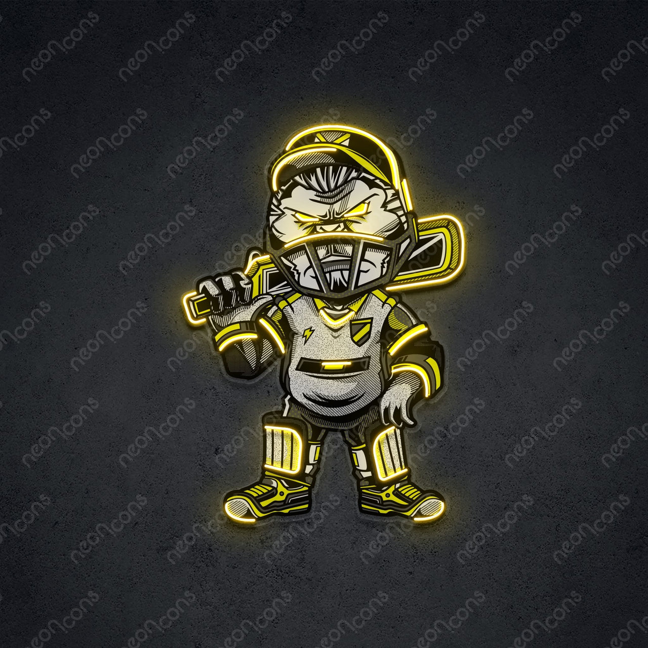 "Skipper" LED Neon x Print 45cm (1.5ft) / LED Neon x Print by Neon Icons