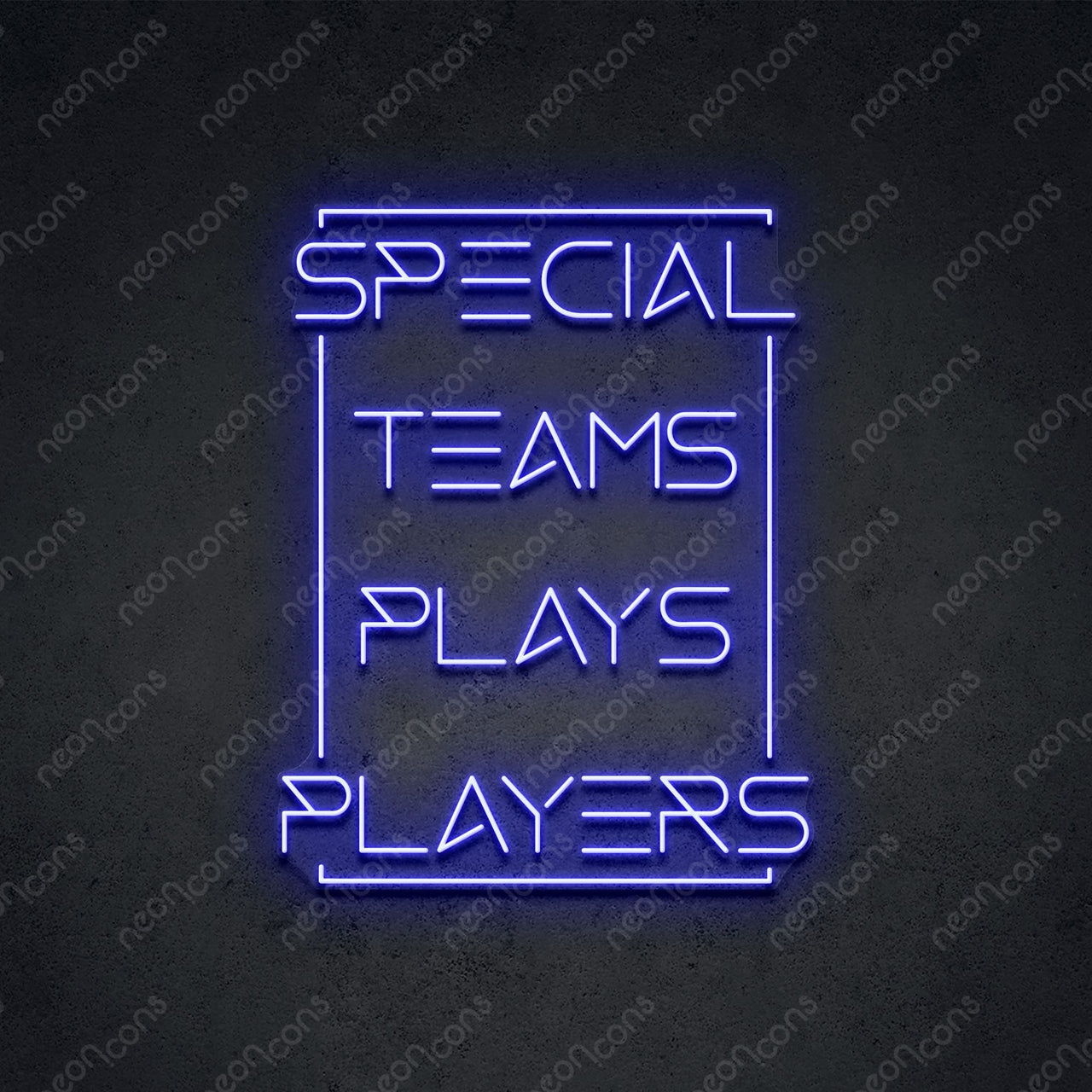 "Special All Rounder" LED Neon 45cm (1.5ft) / Blue / LED Neon by Neon Icons