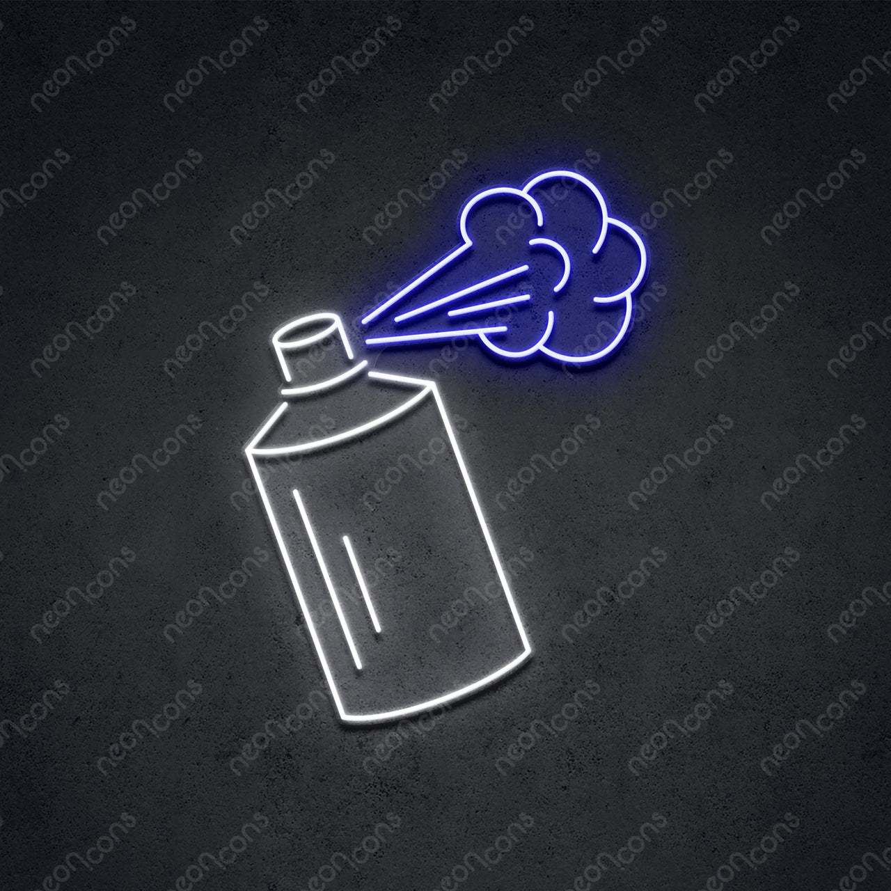 "Spray Can" LED Neon 45cm (1.5ft) / Blue / LED Neon by Neon Icons