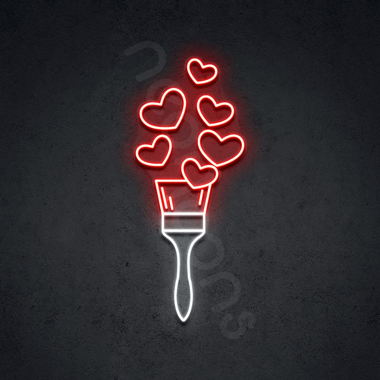 "Strokes of Love" Neon Signs by Neon Icons