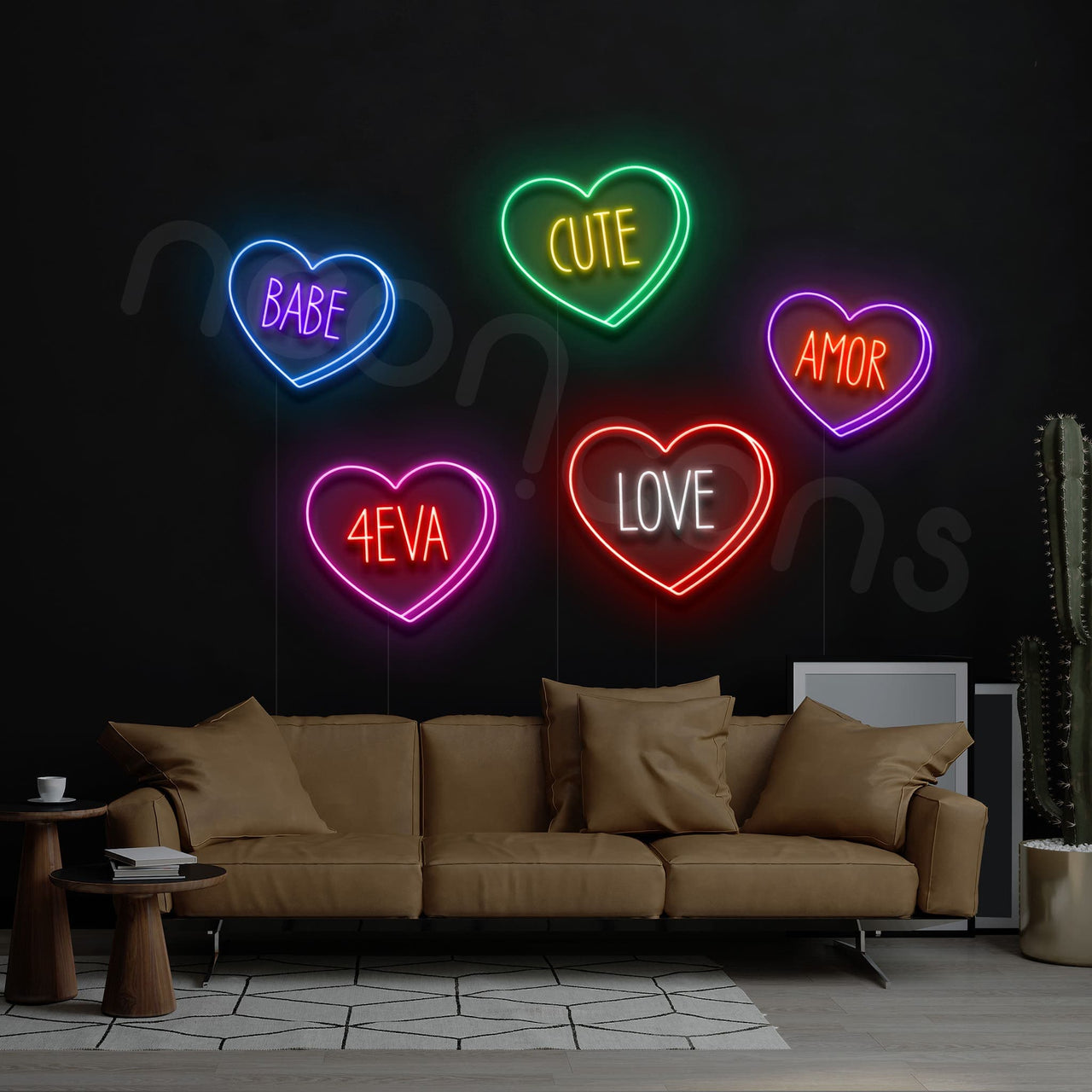 "Sweet Treats" Neon Signs by Neon Icons