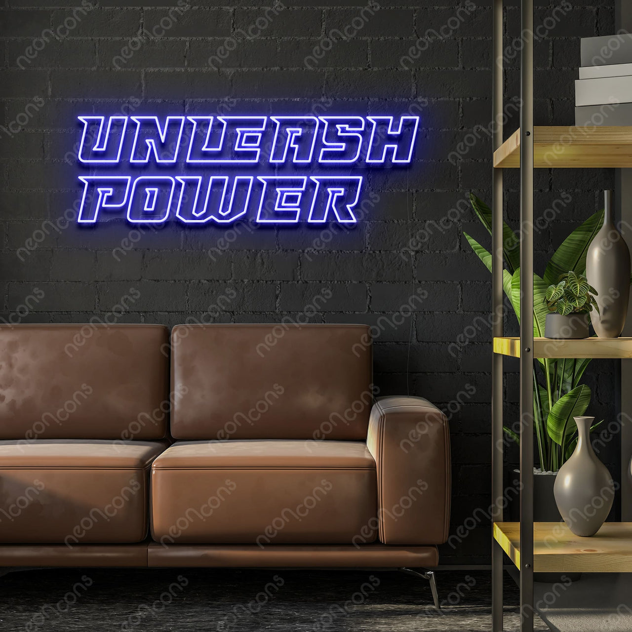 "Unleash Power" LED Neon by Neon Icons