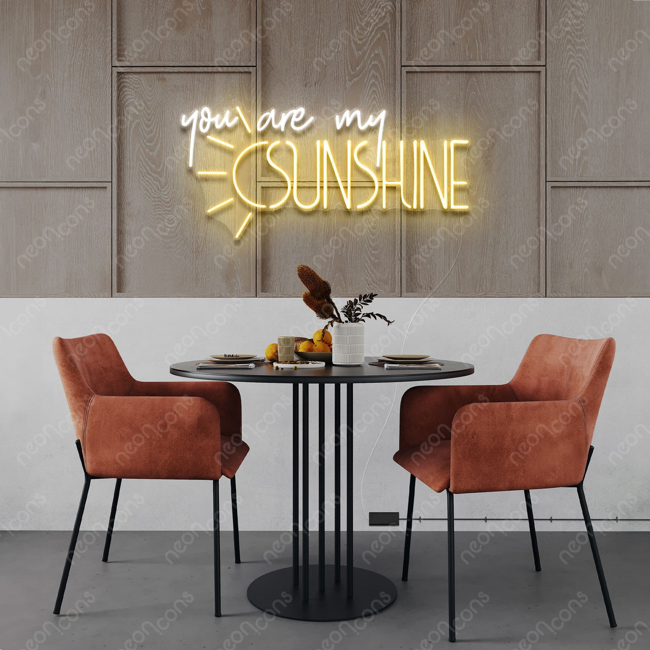 "You Are My Sunshine" LED Neon by Neon Icons