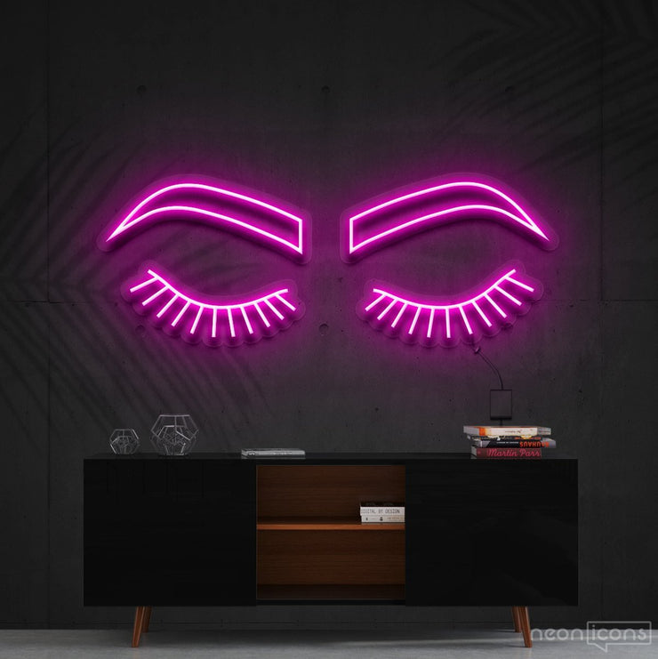 Lashes & Brows Neon Sign – Neon Icons