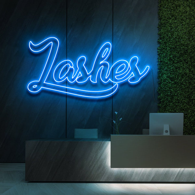 Lashes Neon Sign for Beauty & Cosmetic Studios – Neon Icons