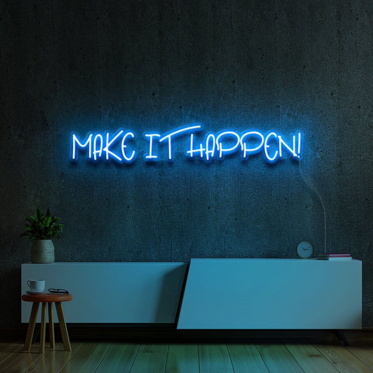 "Make It Happen" Neon Sign by Neon Icons