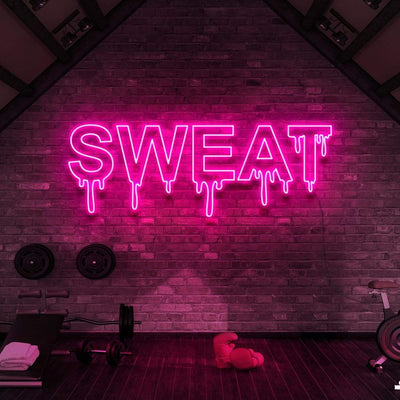 Neon lights deals gym